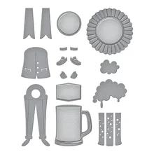 

2022 Hot Sale Let's Dance Etched Metal Cutting Dies Diy Scrapbook Greeting Card Handmade Craft Decorate Embossing Reusable Molds