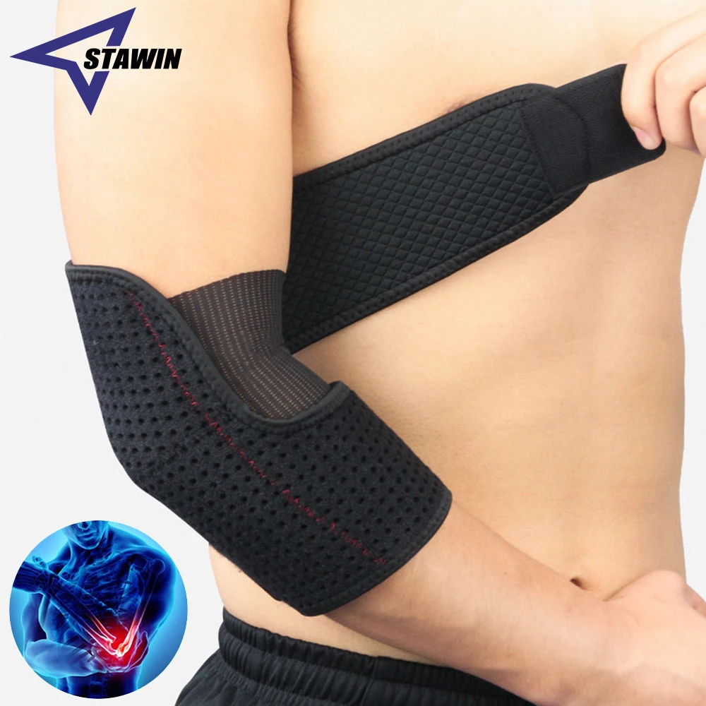 1 PC sport gomito fasciatura traspirante gomitiere basket pallavolo palestra  regolabile sport sicurezza braccio manica pad per uomo donna - AliExpress