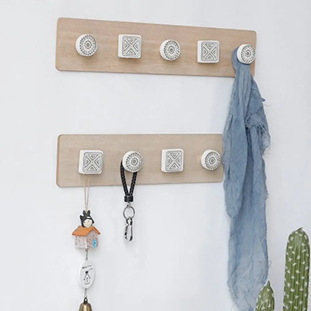 Nordic Homestay Clothing And Hat Decoration Hook Creative Home Hotel Entrance Living Room Wall Hanging Clothing And Hat Hook 4