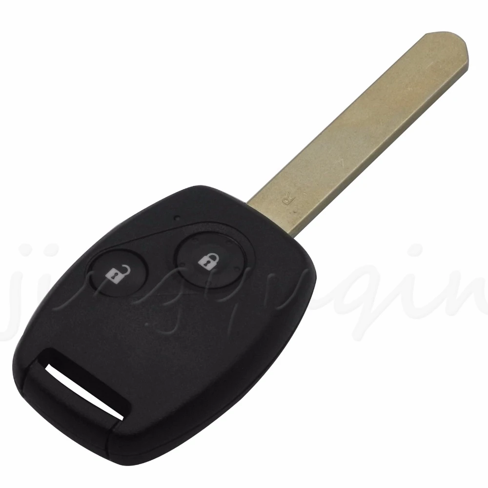 jingyuqin Replacement Remote Car Key 2/ 3 Buttons & 433MHz & ID46 Chip-FOB for Honda Cr-V Civic 2005 2006 2007