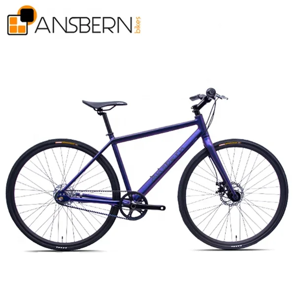 Ansbern High End City Bike 7 Speed Belt Drive City Star Bike Bicycle