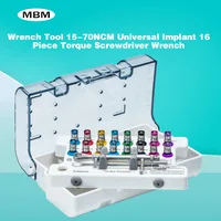 MBM Dental Universal Implant Torque Screwdriver Wrench Prosthetic Restoration Ratchet Kits Dentistry Implant Tool 10-70NCM 1