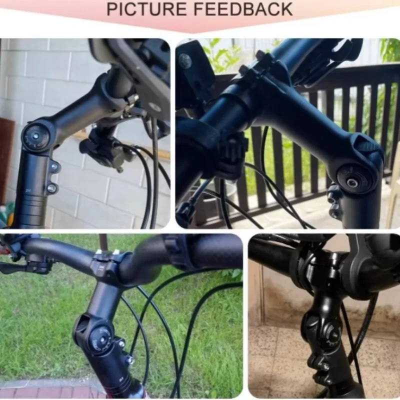 GUSTAVO Mountainbike Power Fahrradlenker Vorbau 60/80/93/100 mm Rennrad MTB Tischstange Verstellbarer Vorbau 31,8 25,4 Riser – Detail 1