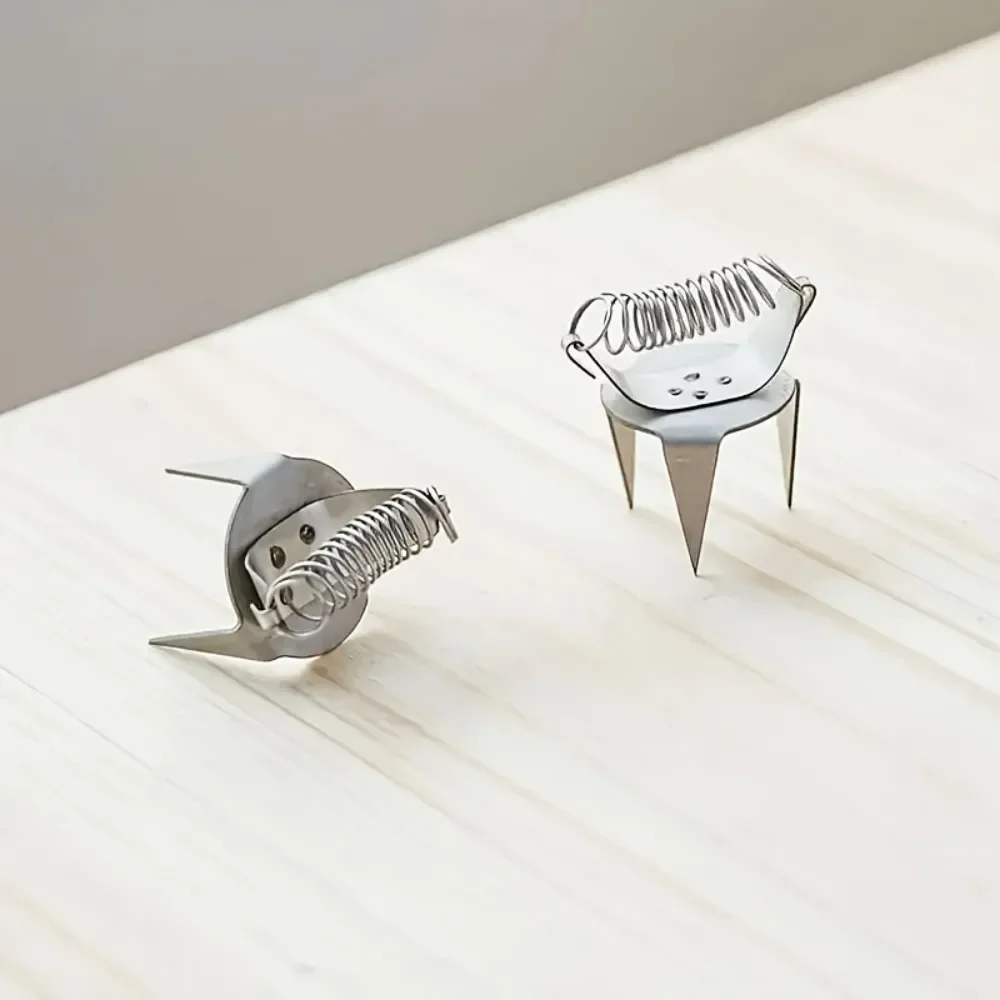Pottery Glaze Tools Fingertip Dip Glaze Clip 2PCS DIY Stainless Steel Clip Tea Cup Small Ceramic Coloring and Glazing Tool