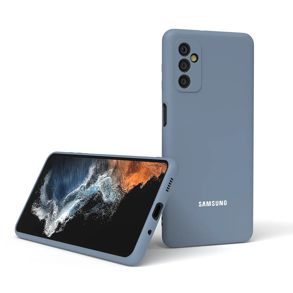 Premium Liquid Silicone Phone Back Protective Cover - Universal Design for Samsung Galaxy Series