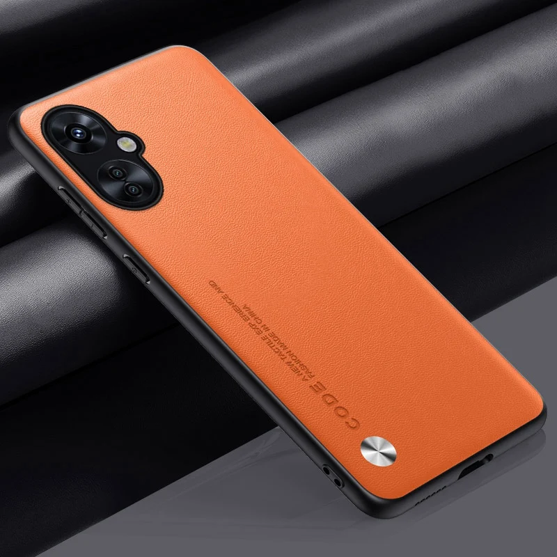 Premium PU Leather Silicone Phone Case - Elegant Protection Back Cover
