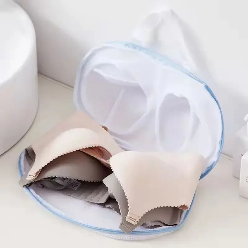 1PC Bra Laundry Bag Underwear Wash Package Brassiere Clean Pouch Anti Deformation Mesh Pocket Special for Washing Machine 4