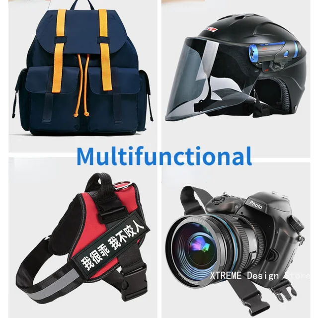 Fibbie A Sgancio Laterale Doppio 51mm | 2 Pezzi Plastica Militare Per Zaini E Cinture - Foto 4