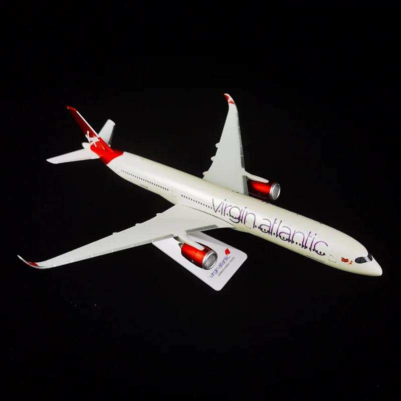 1:200 Scale Virgin atlantic Airplane A350 A350-1000 ABS