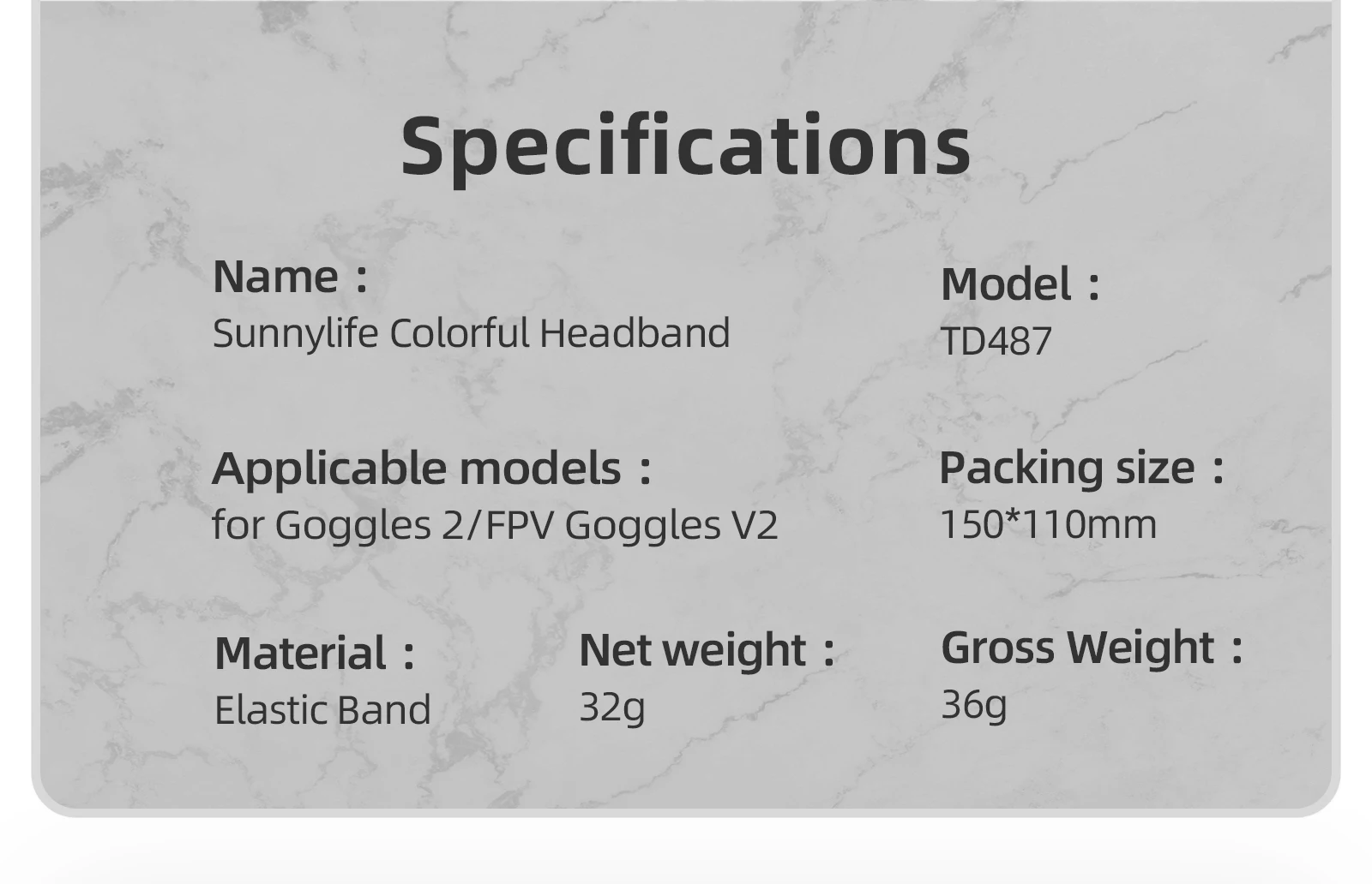 Bandeau D’occultation Et Câble D’alimentation Pour Lunettes DJI AVATA FPV 2 - Accessoire De Confort Et Autonomie