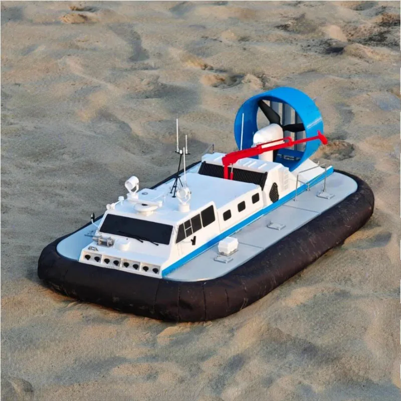 2.4G Remote Controlled Amphibious Hovercraft RC Hovercraft Amphibious Simulation Model Wind powered Boat Hovercraft Model Ship 5