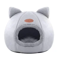 Nouveau confort de sommeil profond en hiver lit de chat tapis de glace panier petit chien maison produits animaux tente confortable grotte nid intérieur Cama Gato 4