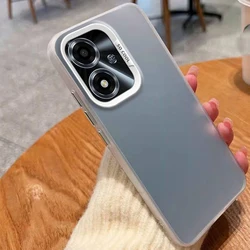 Metallic Aurora Matte Phone Case Cover - Elegant and Durable Design - OPPO A40M (IMD White)