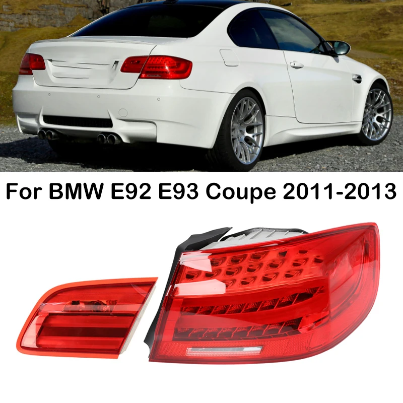 

For BMW 3 Series E92 E93 Coupe 2011 2012 2013 LED Rear Bumper Tail Light Assembly Tail Lamp Taillights 63217251958 63217252780