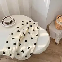 New Designer Printing Trousers Baby Unisex Cute Harem Pants Outdoor Toddler Girls Summer Fashion Thin Loose Full Length Pants 6