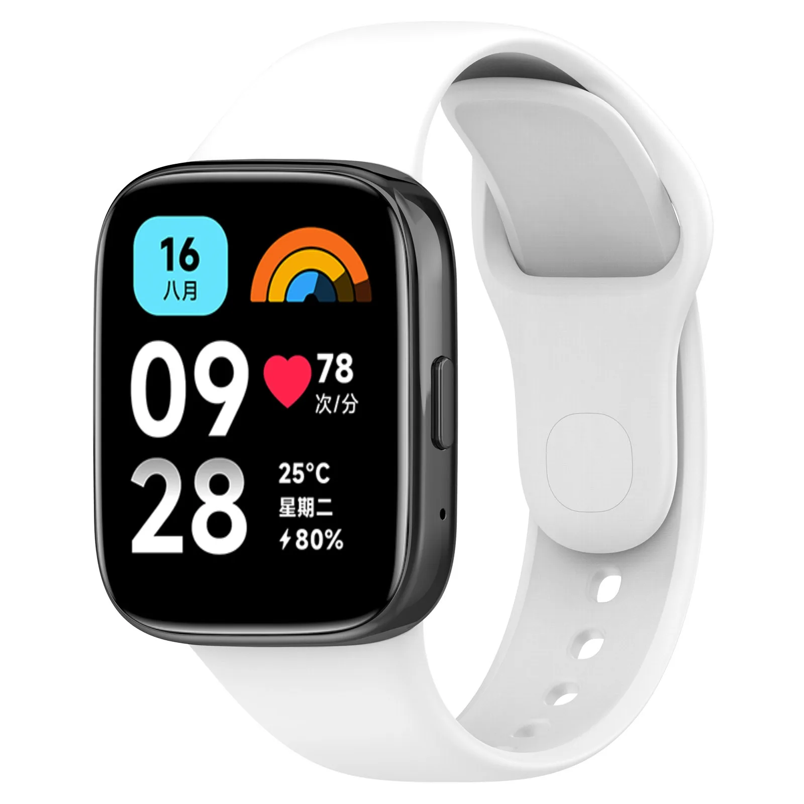 Offizielles Armband für Xiaomi Redmi Watch 3 Active/Lite/Youth Smart Ersatz-Silikonarmband für Redmi Watch 3 Armband Correa – Detail 36