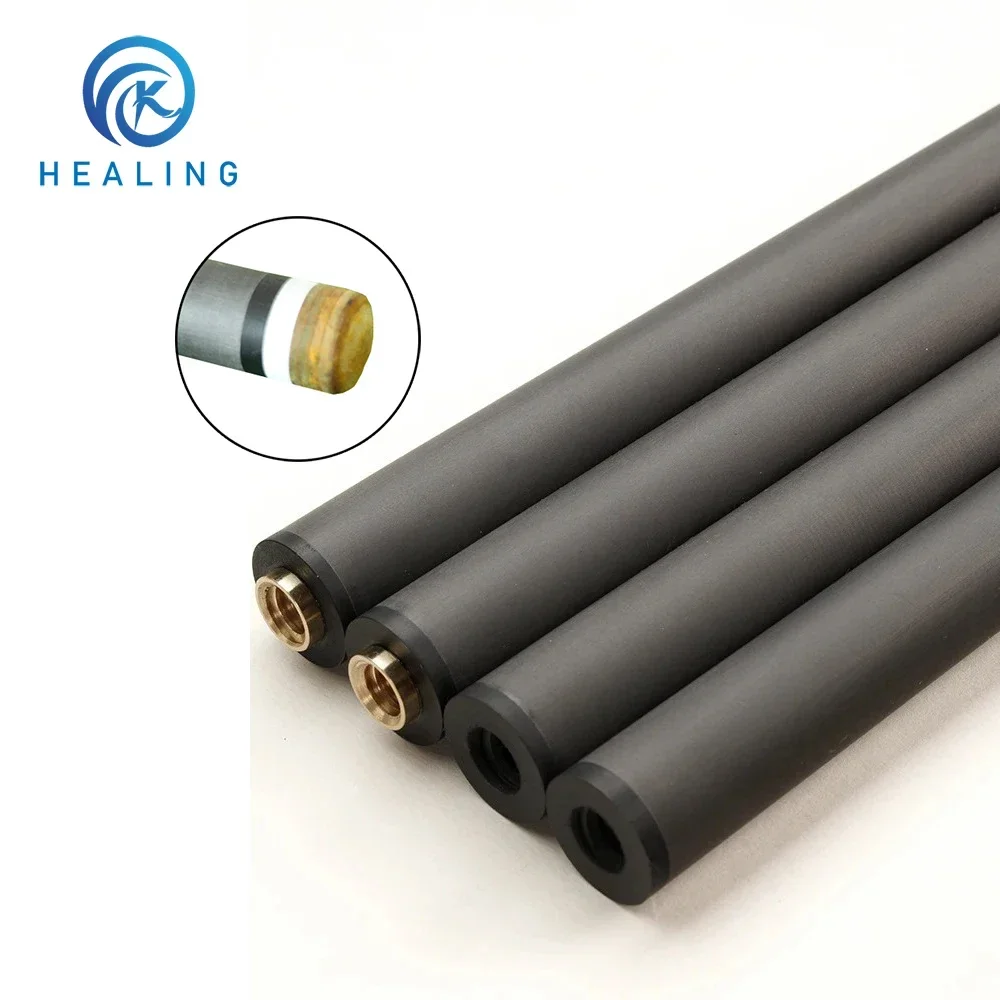 Pool Cue Front Part Shaft Carbon Fiber Shaft Pigskin Tip For Play/Snooker billiard shaft billiard cue tip