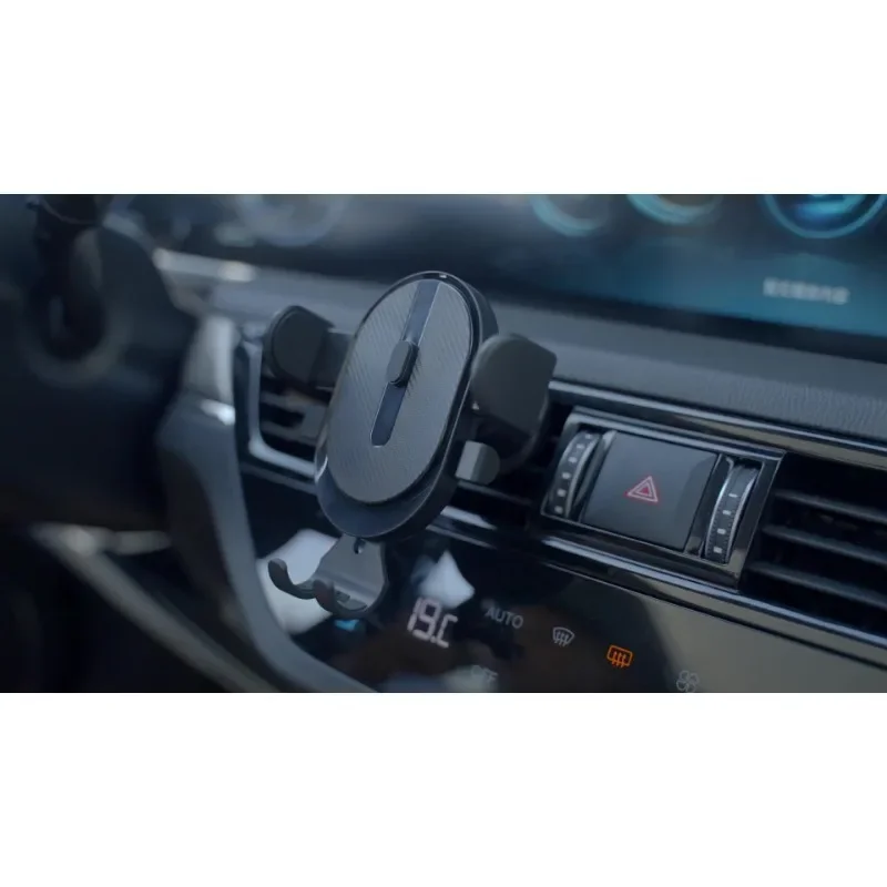 Universal 360° Rotating Air Vent Phone Holder with Anti-Slip Grip