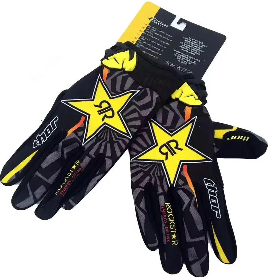 �����ε� ������� �尩 ���� ���� ��� ������ �尩 BMX ATV UTV Guantes �ε巯�� ��⼺ ����ũ�ν� ���̽� �尩 E