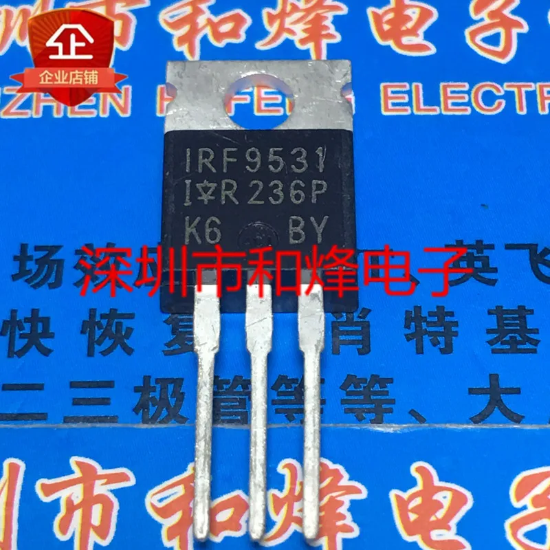 

5PCS-10PCS IRF9531 TO-220 -60V -12A ORIGINAL ON STOCK