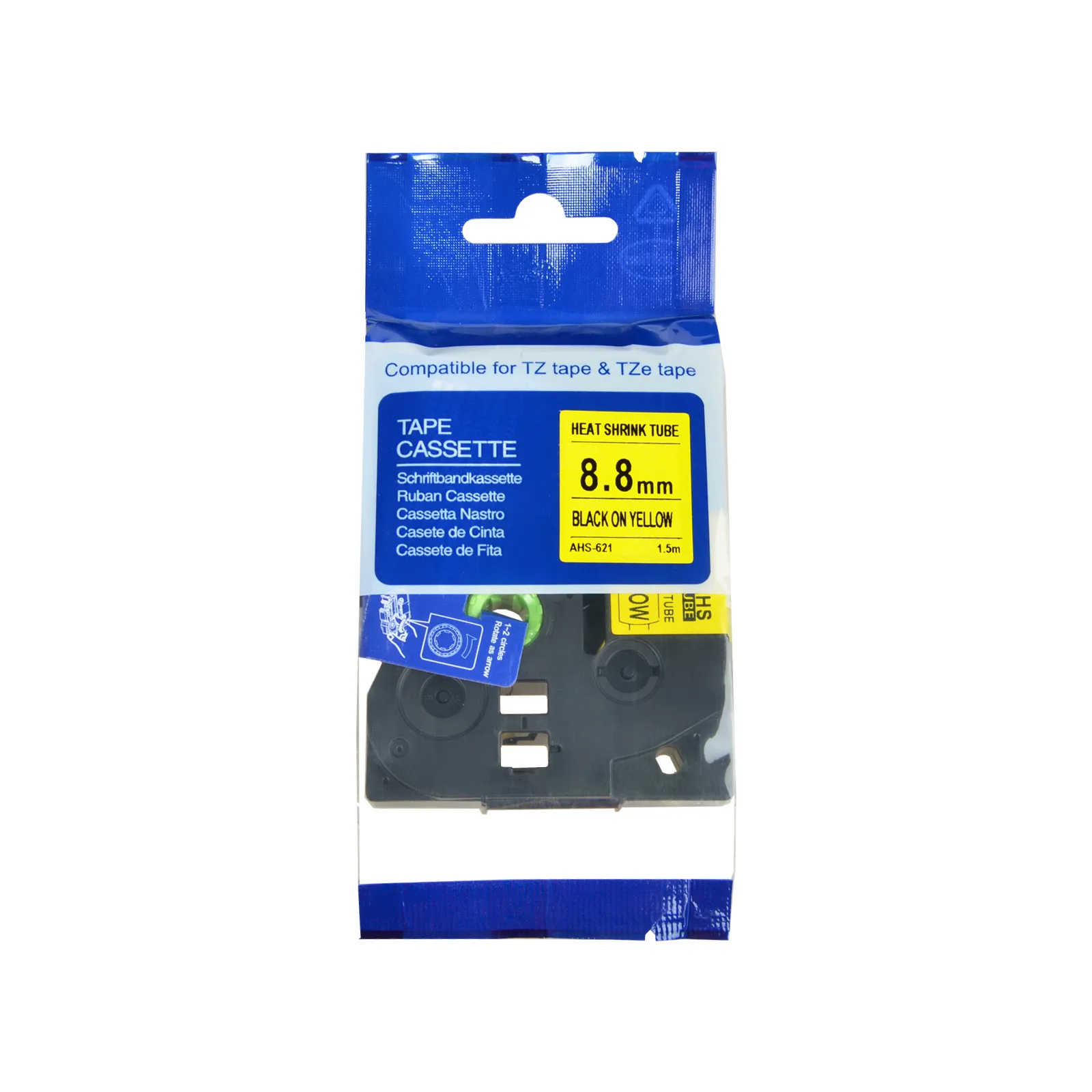 Nineleaf 12 18 24 mm Tubo de Psiquiatra de Calor Fita Compatível para o Irmão Hse211 24 221 231 621 para P-touch Impressora Máquina de Etiquetas - Imagem 5