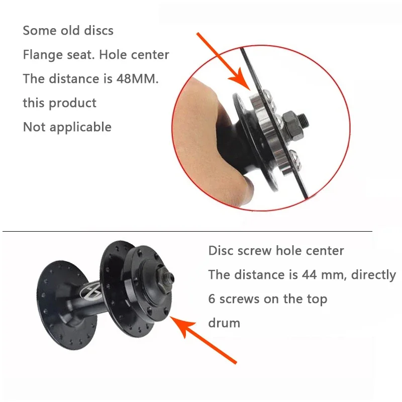 Stainless Steel Mountain Bike Brake Disc 140mm 160mm 180mm Silver