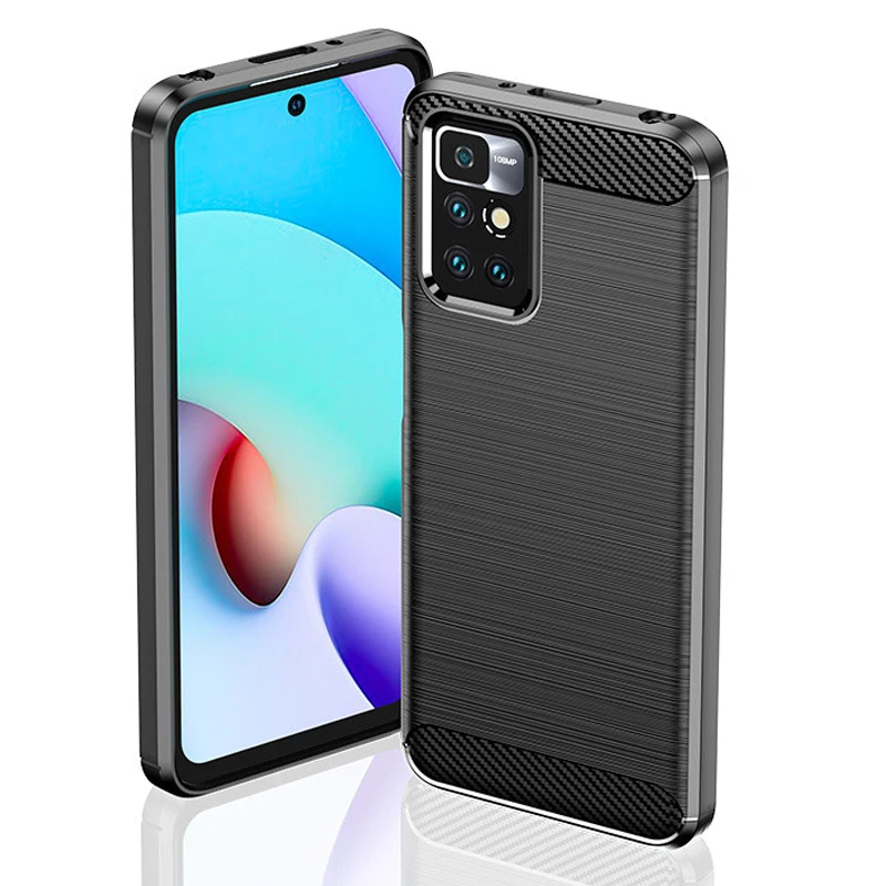 Custodia Per Xiaomi Redmi 10 / 10 2022 Con Portacarte E Funzione Supporto Nera~p155360207