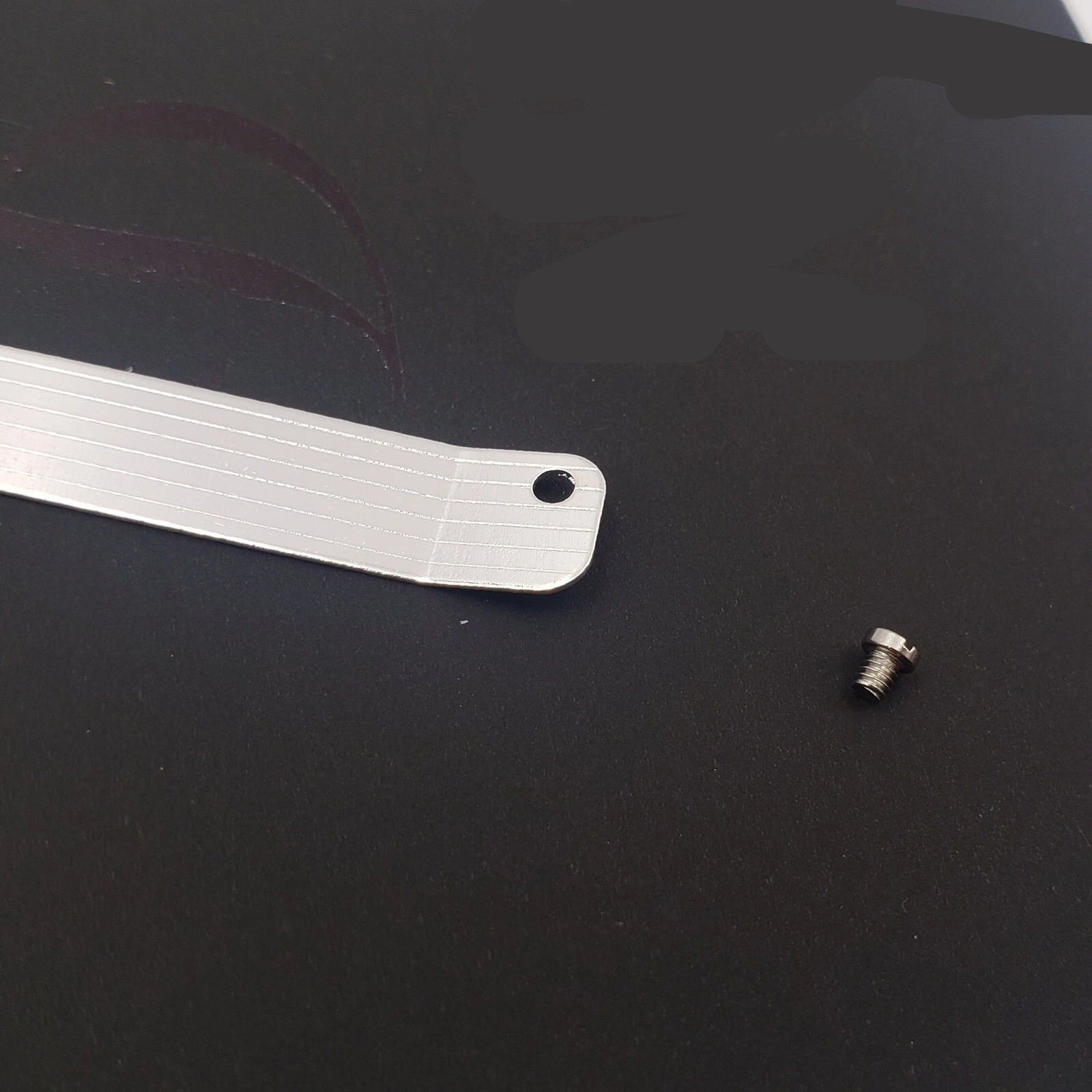 Replacement Upper Cover Clicker Screw Echo Plate & Screw Tuning Board Sheet For Dupont Ligne 2 L2 Lighter Repair Parts 4