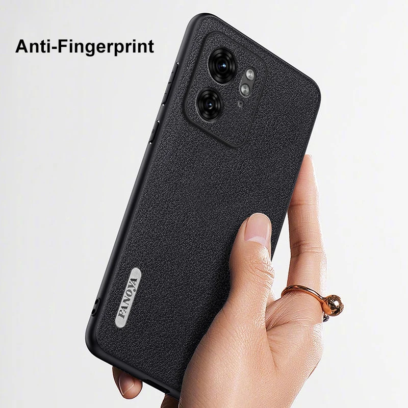 Luxurious PU Leather Phone Case with Silicone Protection