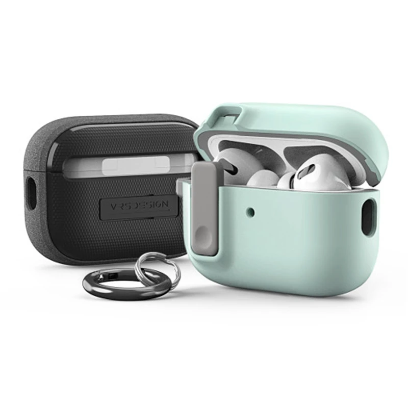 Shockproof Locking Case with Lanyard and Keychain