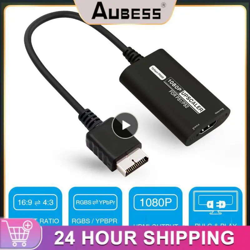 Adattatore Convertitore Retroscaler Rgbs Ypbpr Upscaler 1080P Classic Ps1 Ps Fat Ps2 E Slim Ps2 Console Di Gioco