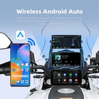 EKIY 6.25 inch Wireless CarPlay Moto Android Auto GPS Motorcycle Navigation Portable Digital Motorcycle Dashboard Display Screen - Image 4