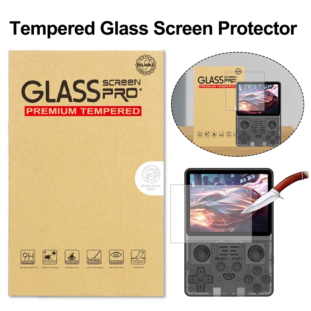 1-5PCSHD Screen Protective 9H Hardness Tempered Glass Protective Film ...