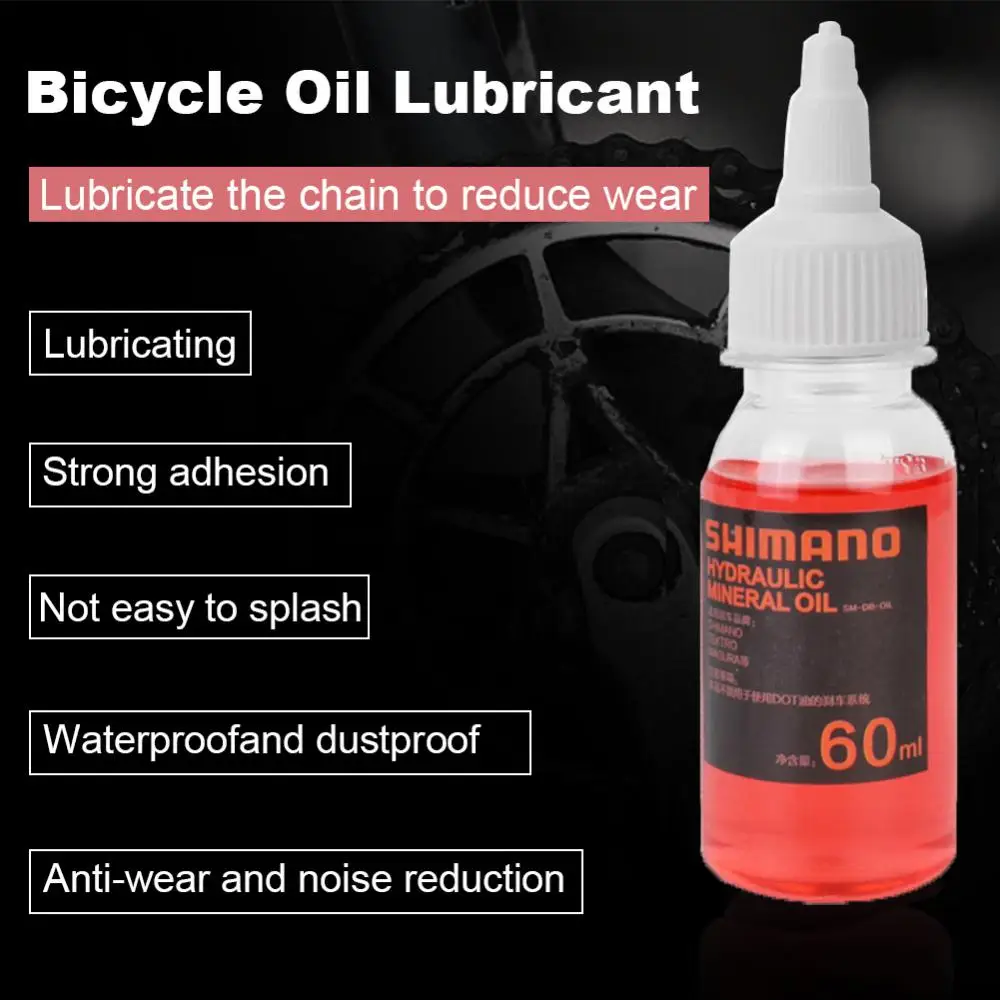 60ml Brake Mineral Oil System For 27RD Mineral Oil Cycling Mountain Bikes Bike Hydraulic Disc Brake Oil Fluid images - 6