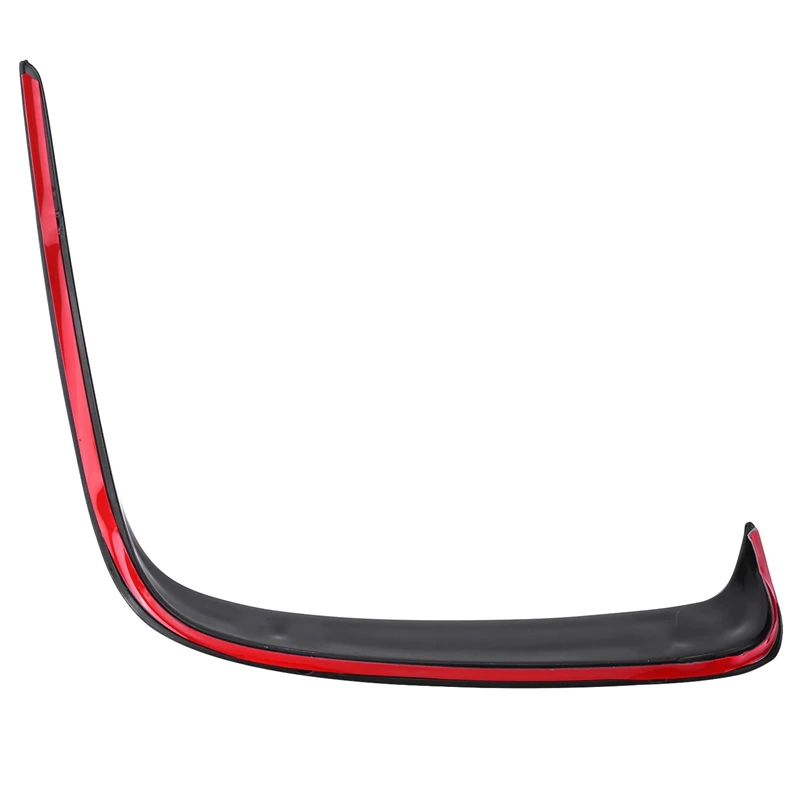 New2pair Car Black Abs Rear Bumper Splitter Spoilers Canard For Mercedes For Benz W176 A200 A250 A45 Amg 2013-