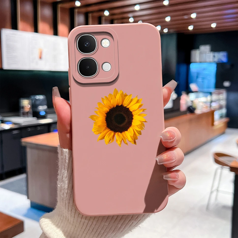 Minimalist Line Art Soft Liquid Silicone Shockproof Phone Case