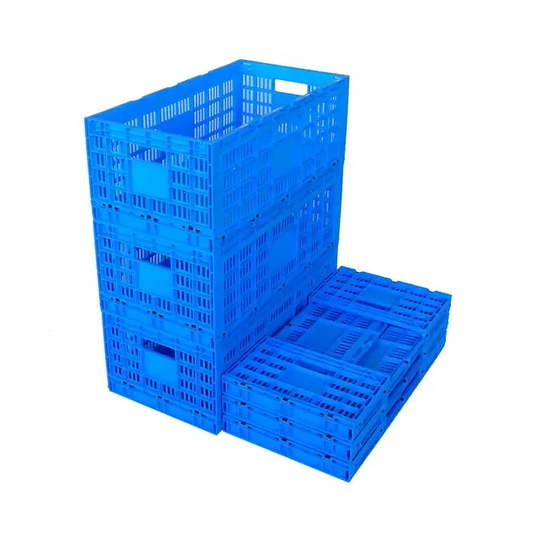 Plastic Reusable Plastic Egg Crate Vented Movable Recycled Egg Crate Storage Basket For Supermarket