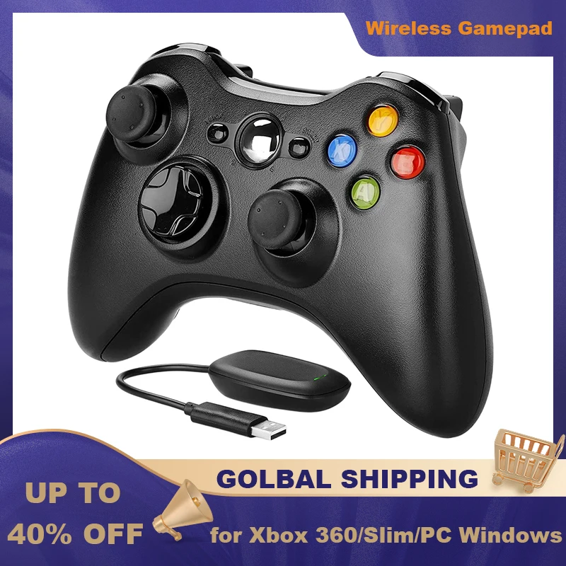 Wireless Controller Gamepad For Xbox 360 Console 2.4g Game Controller