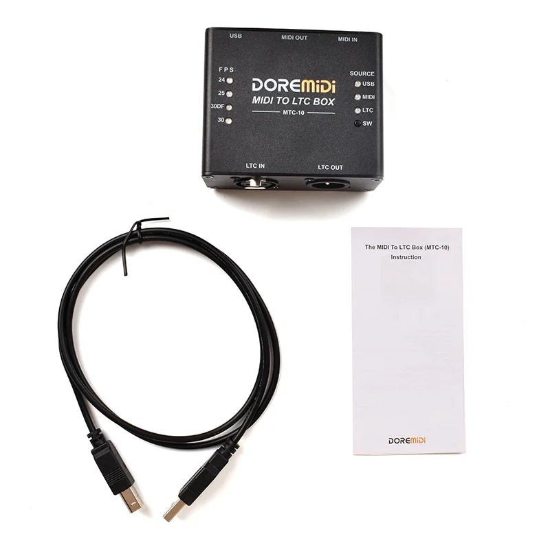LTC MIDI Sync DOREMiDi LTC-MIDI Timecode Sync (MTC-20) – Sync MIDI ...