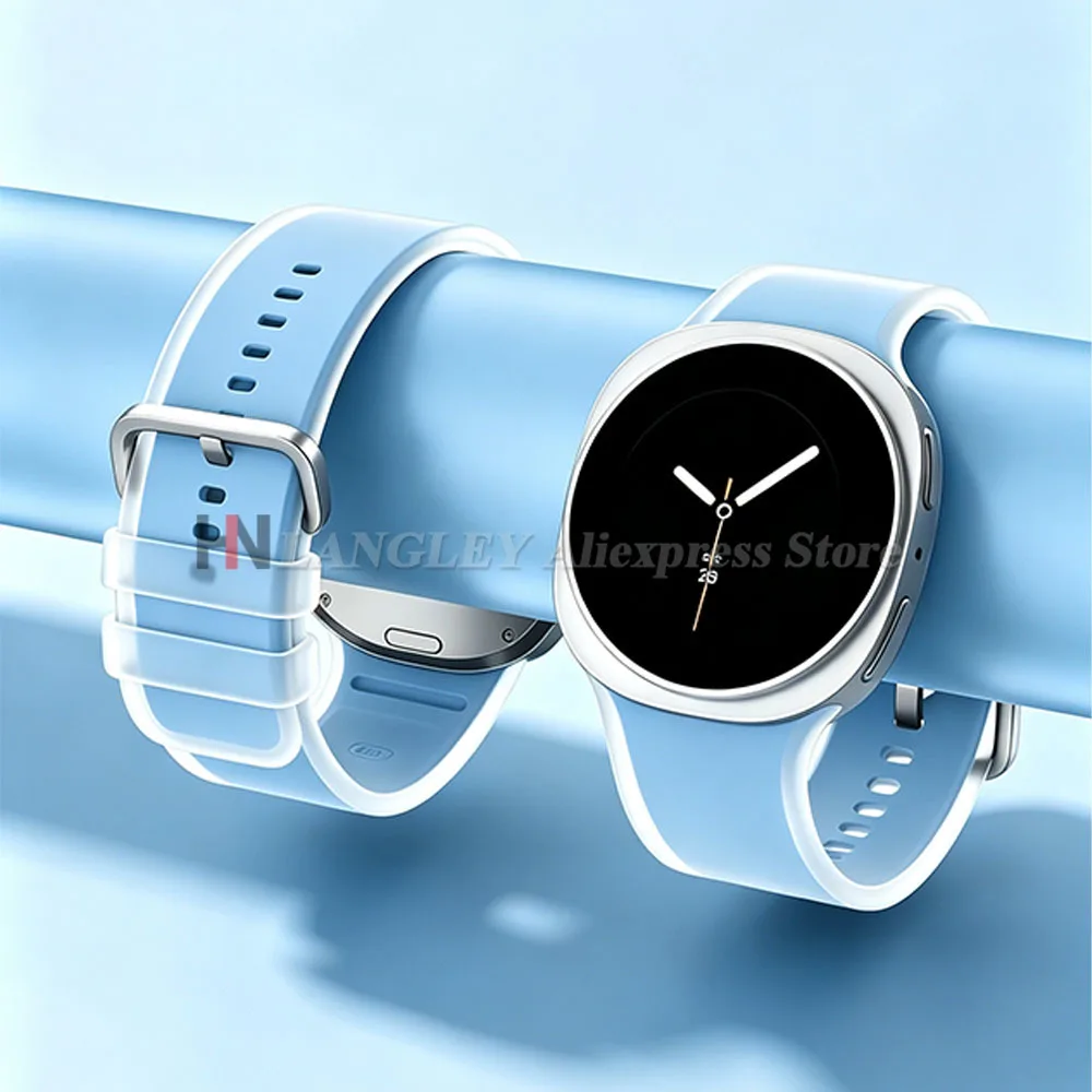 Translucent Silicone Waterproof Bracelet for Watches - Unisex Strap