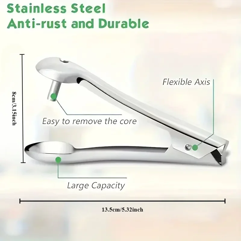 New Olive Cherry Pit Remover Cherry Core Seed Remover Pit Tool Seed Gadge Fruit and Vegetable Cherry Pitter Tool Kitchen Gadget