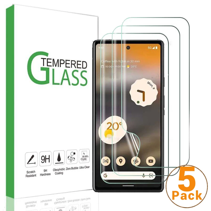 Google Pixel 6a Screen Protector Tempered Glass Screen Protector