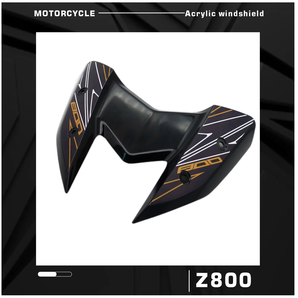 

Motorcycle Windshield Wind Screen Double Bubble fit for Z800 2013 2014 2015 2016 15-16 Z800 Windshield Windscreen