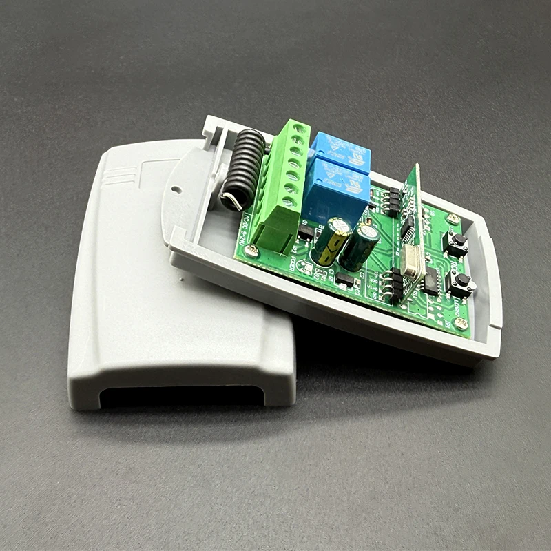 New DC/AC 9V 12V 24V Garage Door/Gate Receiver For ERREKA DEA DOORHAN AT-4 MHOUSE FORSA MASTERCODE PUJOL 433MHz Remote Control 6