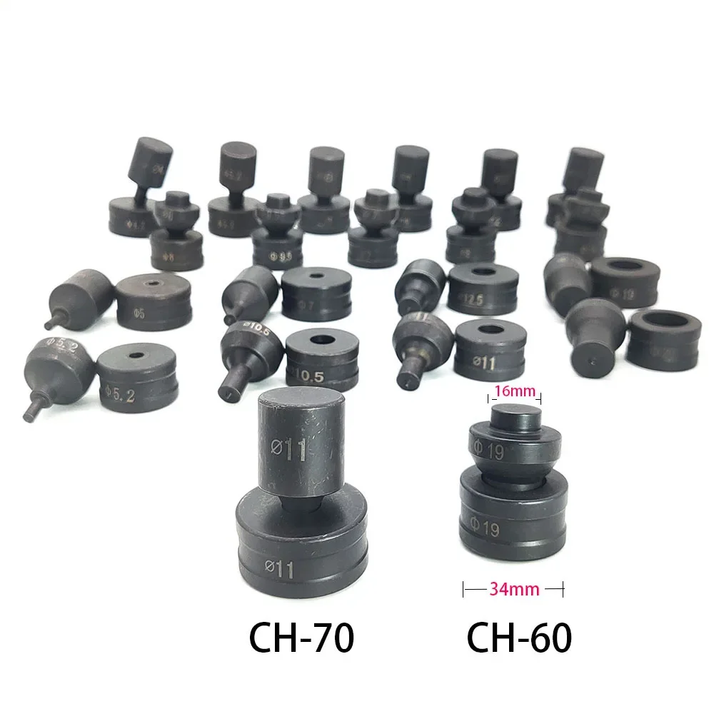 Hydraulic Punching Round Die CH-60 Hydraulic Punching Machine Puncher Dies 2