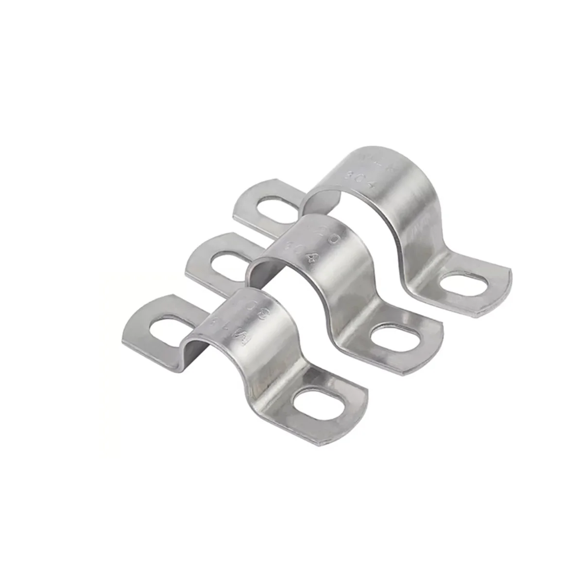 

304 Stainless Steel Thickened Horse Riding Clamp Pipe Clamp / U-Shaped Clamp Throat Clamp / Ohm Clamp