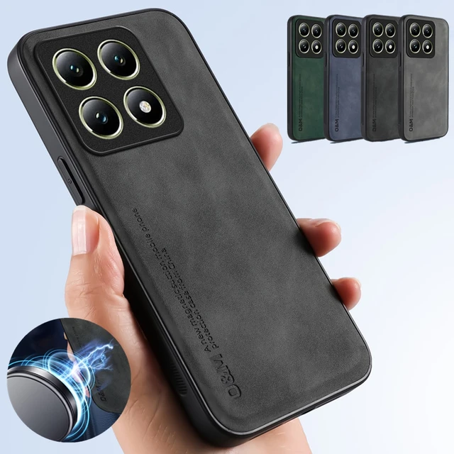 Xiaomi Nubuck Leather Magnetic Protective Case 1