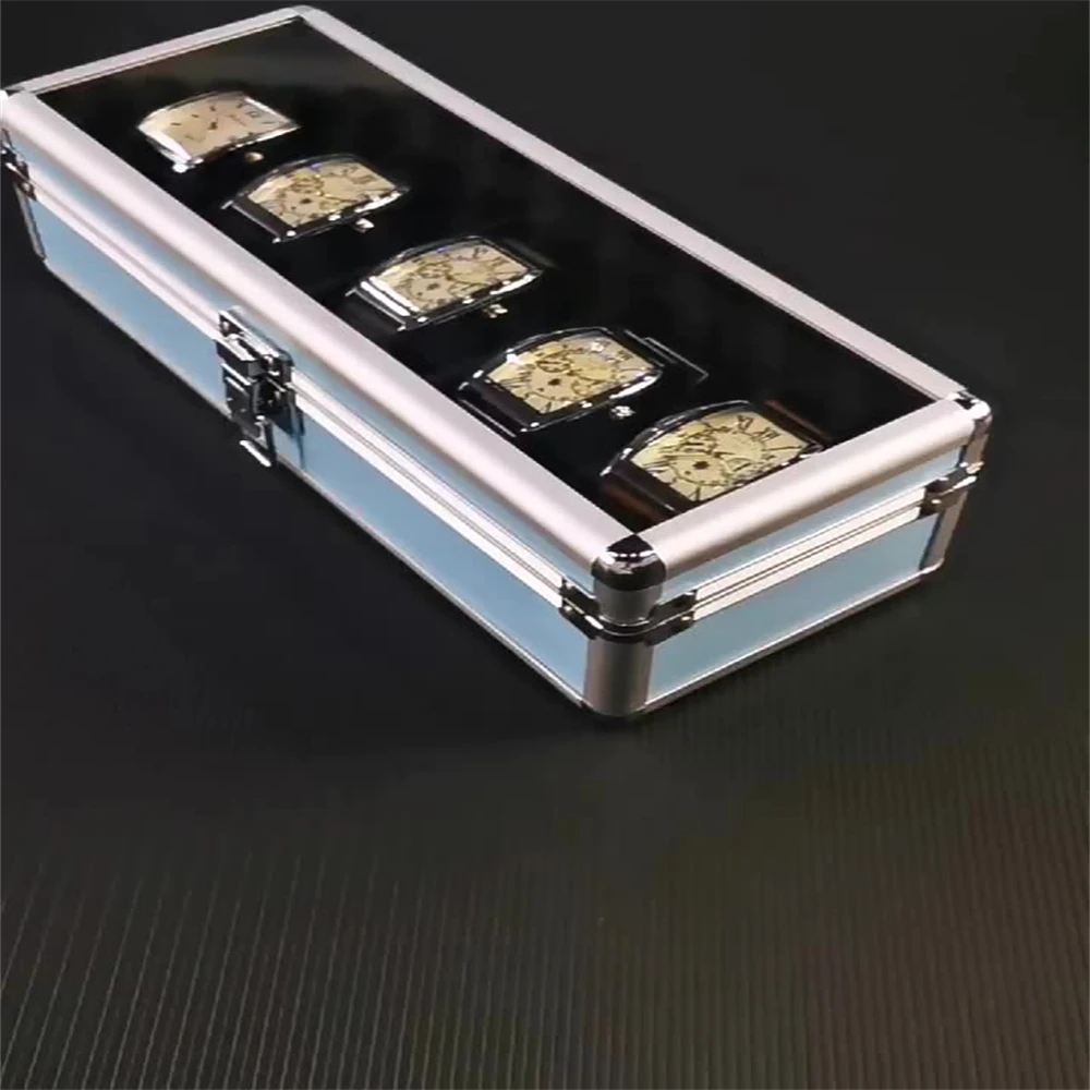1pc Watch Display Storage Case 6/12/24 Grid Jewelry Watches Display Storage Box Square Rectangle Watch Holder
