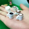 10pcs Cute Mini 1:12 Scale Model Dollhouse Miniature Coffee Cup Mugs Pretend Kitchen Doll House Food Toy Accessories 22*14mm 5