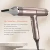 Italy Professional Hair Dryer Rose Gold - IQ Perfetto Lightweight, Powerful Pro Salon Blow with Diffuser & 2 Concentrator N 4